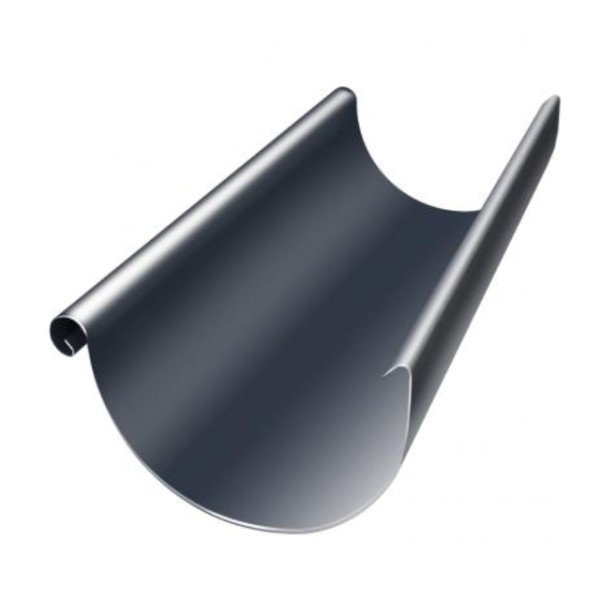 Водосток Grand Line 125x90 – Желоб 3м RAL 7024 купить в Бутурлиновке
