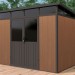 Сарай Defender из ДПК 9х7 (5.95 кв.м) купить в Бутурлиновке