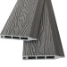 Заборная панель шип-паз EasyDecking Wood-Х 146х20 Серый купить в Бутурлиновке