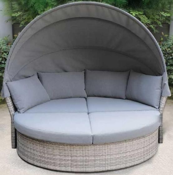 Диван-Трансформер AFINA плетеный из иск. ротанга AFM-325G Grey купить в Бутурлиновке