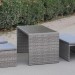 Диван-Трансформер AFINA плетеный из иск. ротанга S330G-W78 Grey купить в Бутурлиновке