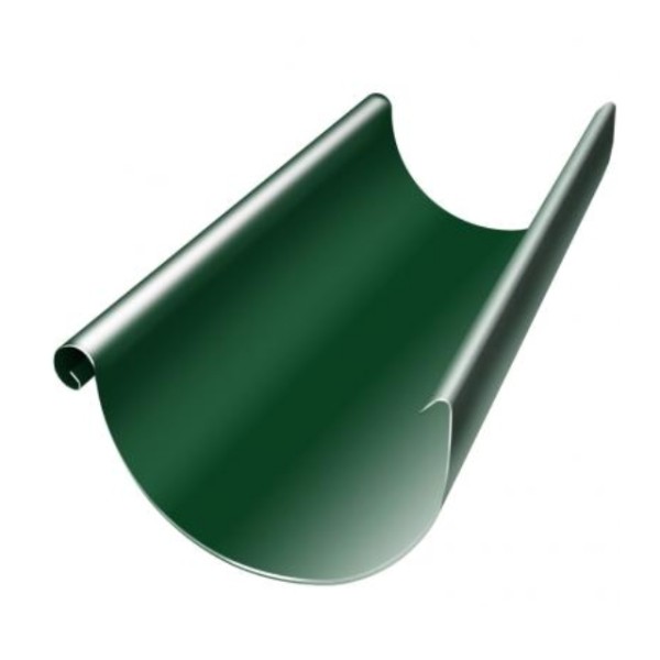 Водосток Grand Line 125x90 – Желоб 3м RAL 6005 купить в Бутурлиновке
