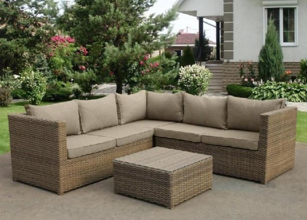 Комплект мебели AFINA плетеной из иск. ротанга YR825B Beige купить в Бутурлиновке