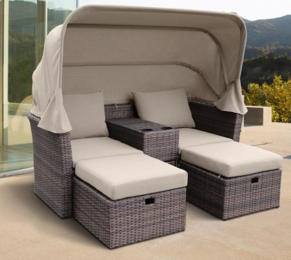 Комплект мебели AFINA плетеной из иск. ротанга AFM-330B Brown купить в Бутурлиновке