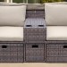 Комплект мебели AFINA плетеной из иск. ротанга AFM-330B Brown купить в Бутурлиновке