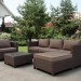 Комплект мебели AFINA плетеной из иск. ротанга YR821A Brown/Beige купить в Бутурлиновке
