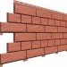 Фасадная панель Доломит Кирпич Славянка Красный купить в Бутурлиновке