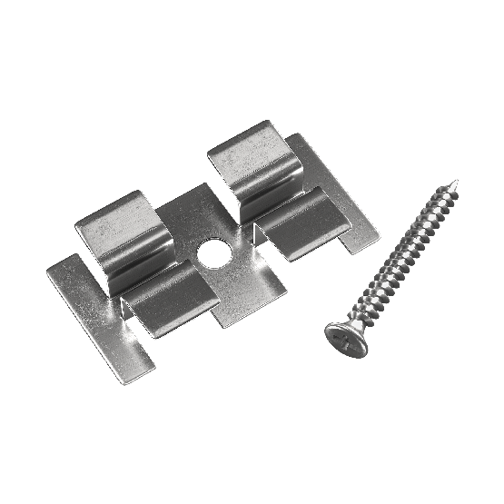 Клипса с саморезом, Grinder шовный монтаж 5 mm купить в Бутурлиновке