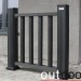 Ограждение из ДПК Outdoor Классик 3D STORM чёрный купить в Бутурлиновке