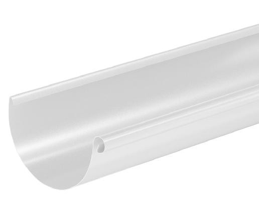 Водосток Aquasistem, система 125x90 - Водосточный желоб 3.00м RR 20 Белый купить в Бутурлиновке