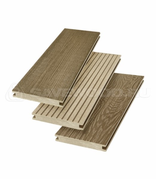 Террасная доска SW Fraxinus (R) полнотелая «SaveWood» Тик купить в Бутурлиновке