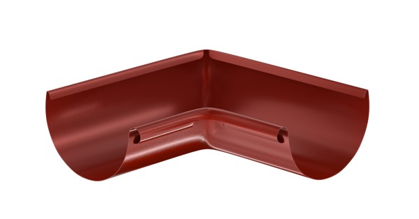 Водосток Aquasistem, система 150x100 - Угол желоба, внутренний 90° RR 29 Бургундский купить в Бутурлиновке