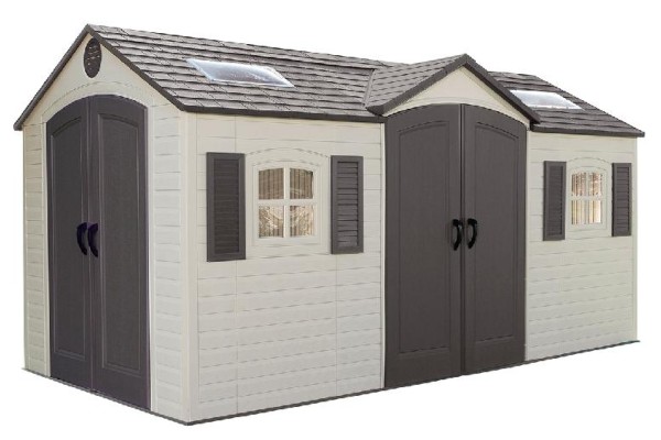 Сарай пластиковый LifeTime 15x8 DD купить в Бутурлиновке