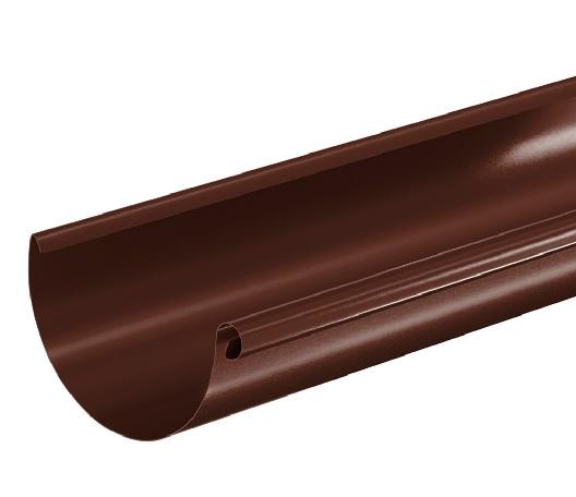 Водосток Aquasistem, система 125x90 - Водосточный желоб 3.00м RAL 8017 Коричневый купить в Бутурлиновке