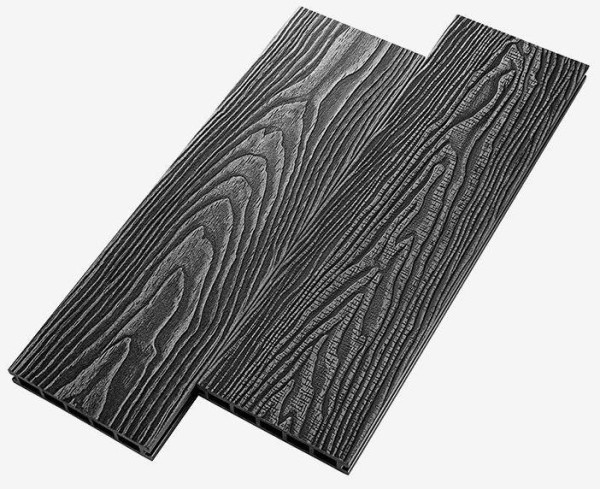 Террасная доска из ДПК RusDecking Unodeck Vintage - Графит купить в Бутурлиновке