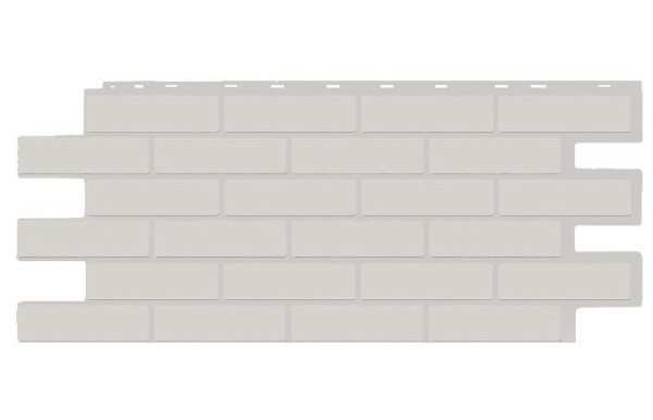 Фасадная панель T-Siding Кирпич Модерн Эко Уайт купить в Бутурлиновке