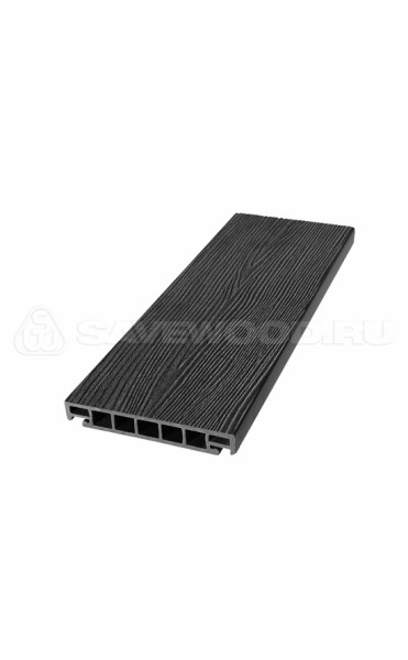 Террасная доска из ДПК SW Salix (S) (R) черный купить в Бутурлиновке